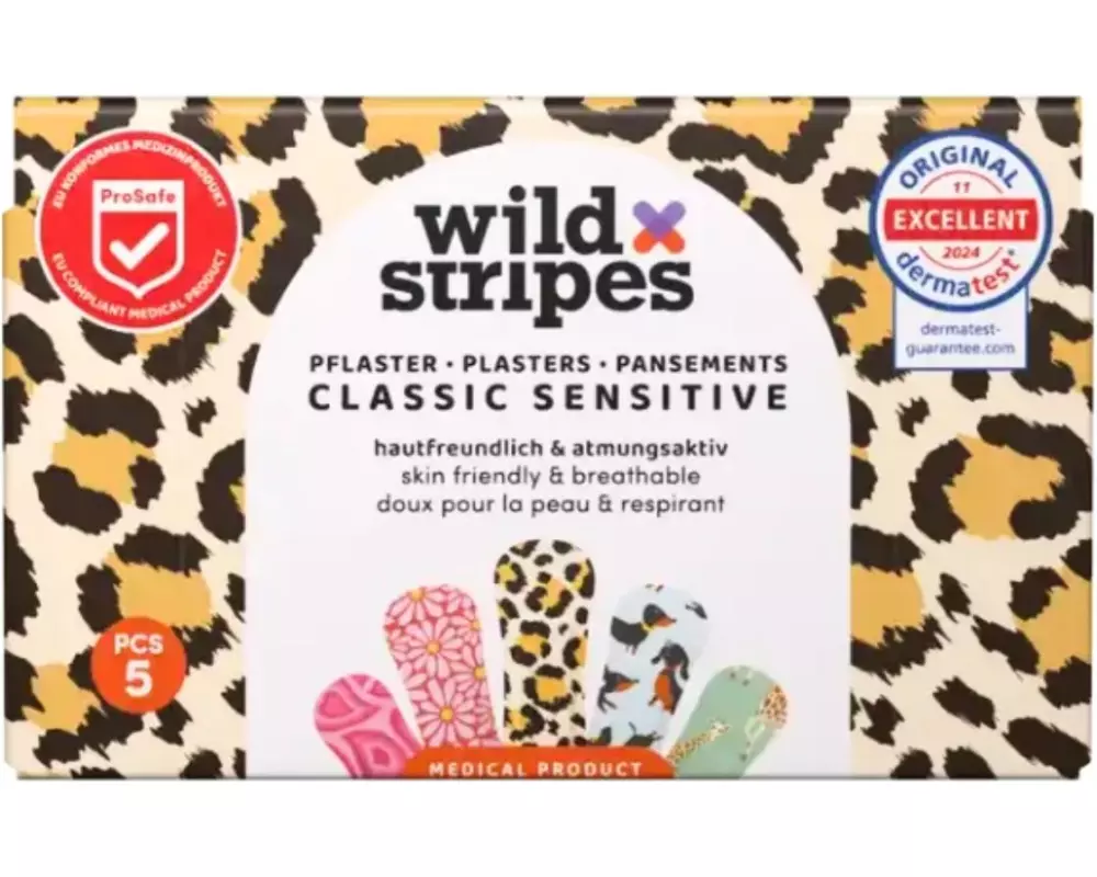 Wild Stripes Wild Stripes Pflaster-Mäppchen-Set 5 Stück