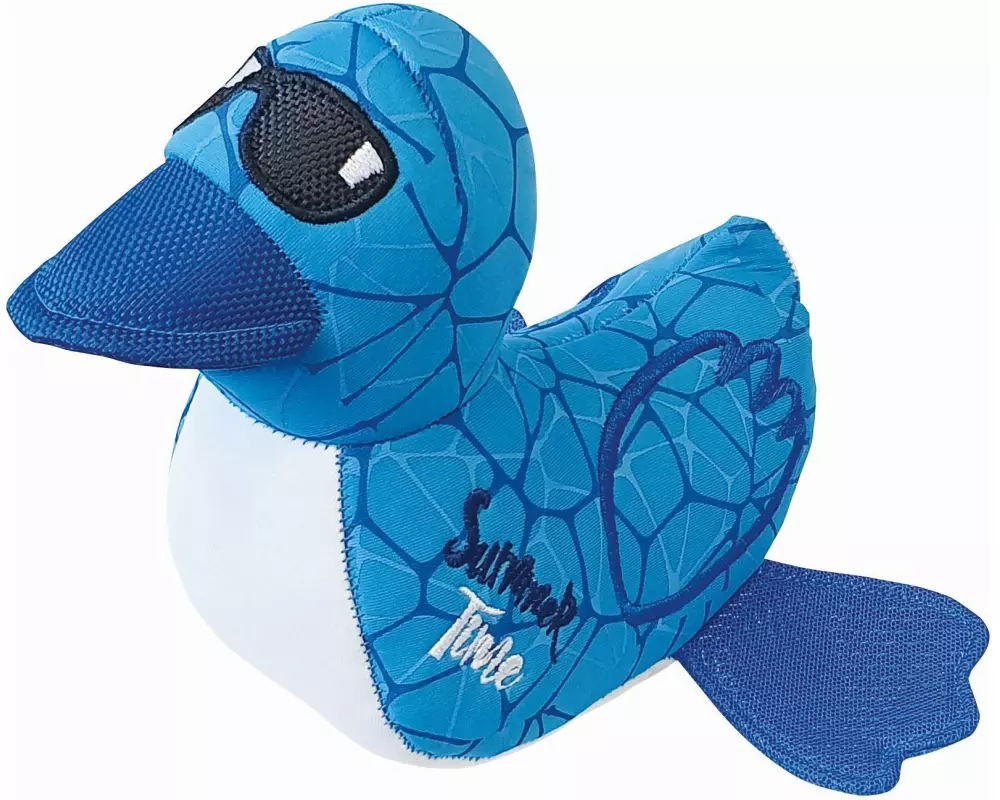 Nobby Schwimmspielzeug Floating Ente, 19 cm, Blau