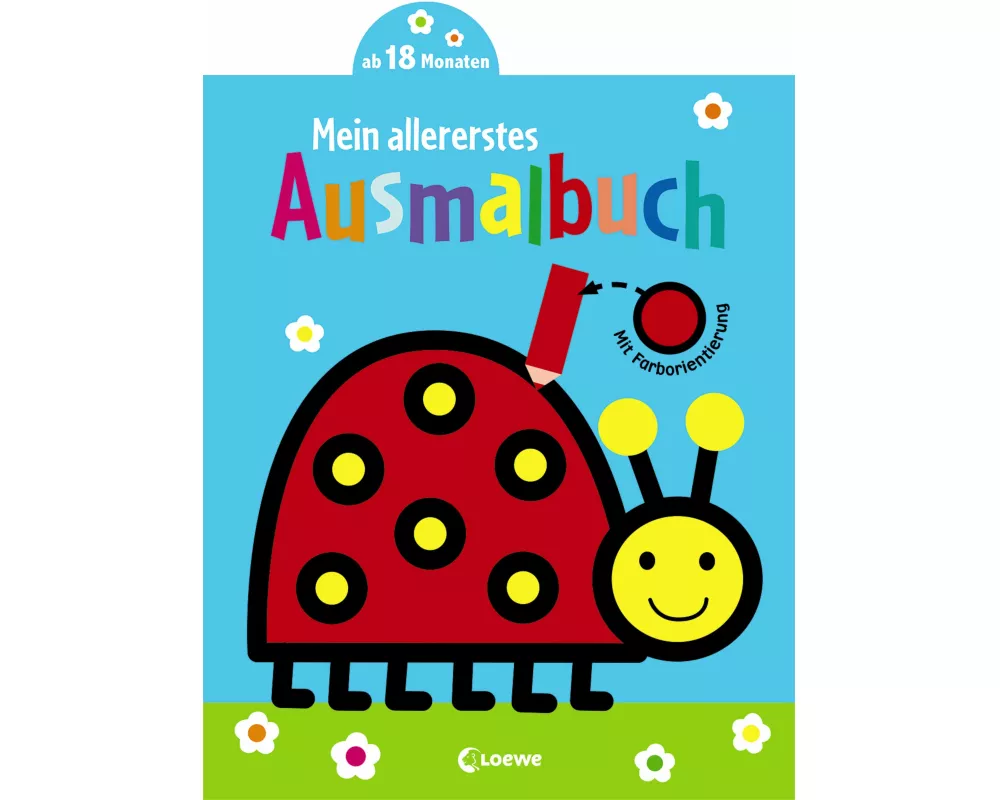 Mein allererstes Ausmalbuch (Marienkäfer)