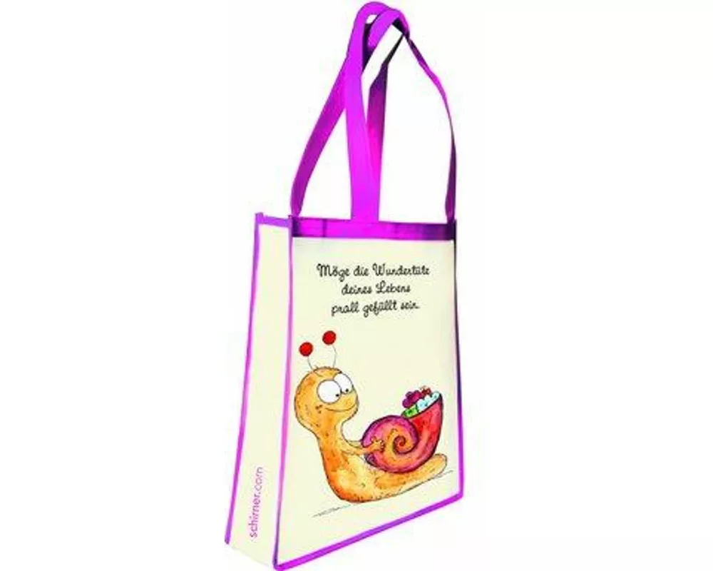Tasche »Schnecken« - Möge die Wuntertüte deines Lebens prall gefüllt sein