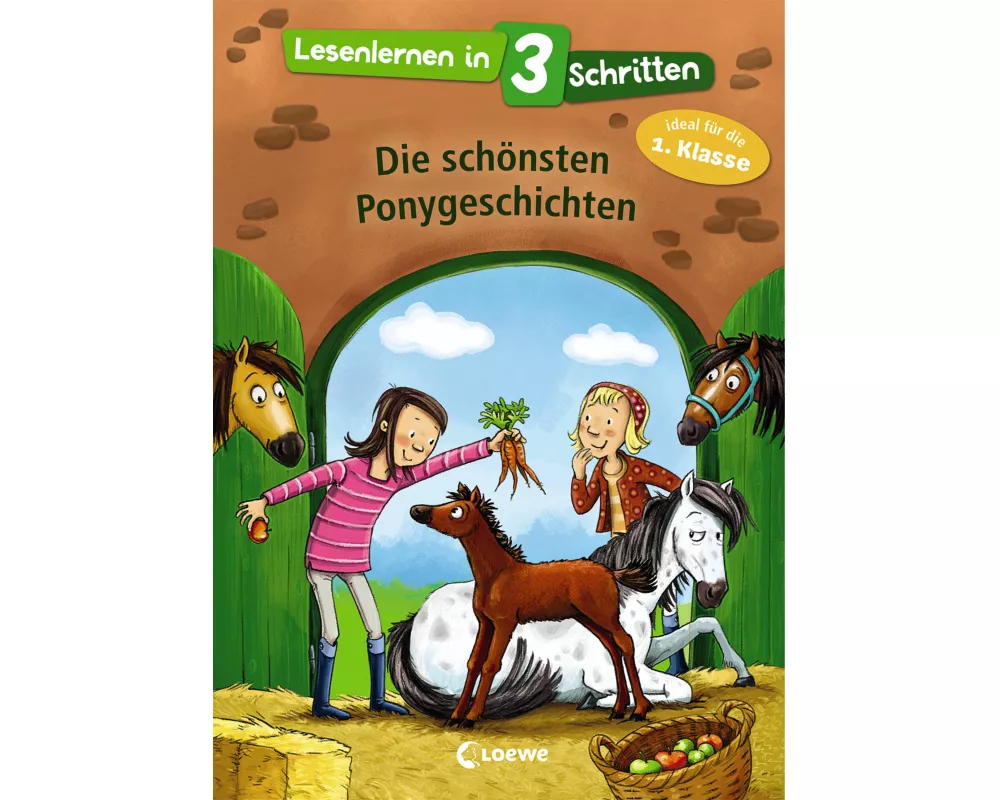 Lesenlernen in 3 Schritten - Die schönsten Ponygeschichten