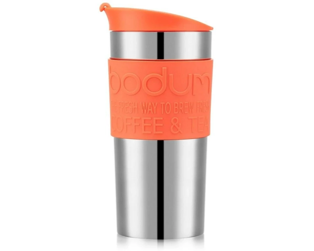 Bodum Thermobecher Travel Mug Bright Coral, 0.35 L