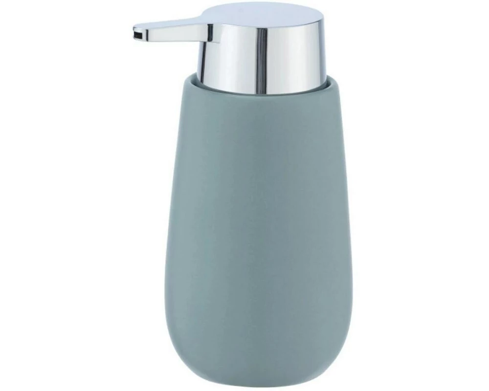 Wenko Seifenspender Badi 320 ml, Blaugrau
