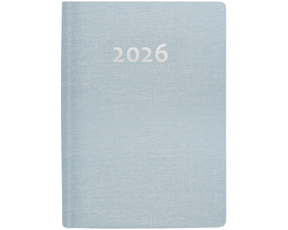 BIELLA Taschenagenda Rex 2026 825301060026U 1W/2S hellblau ML 10.1x14.2cm