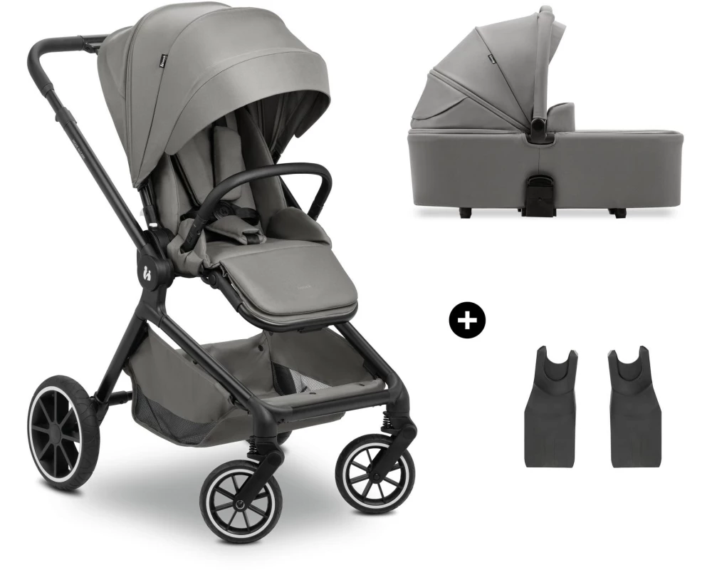 Hauck Kinderwagen Move N Care Set Dark Grey