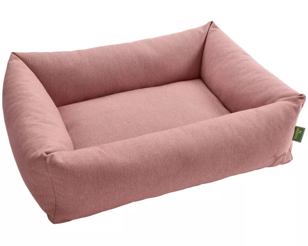 Hunter Hunde-Sofa Inari L, 100 x 80 cm, Pastellrot