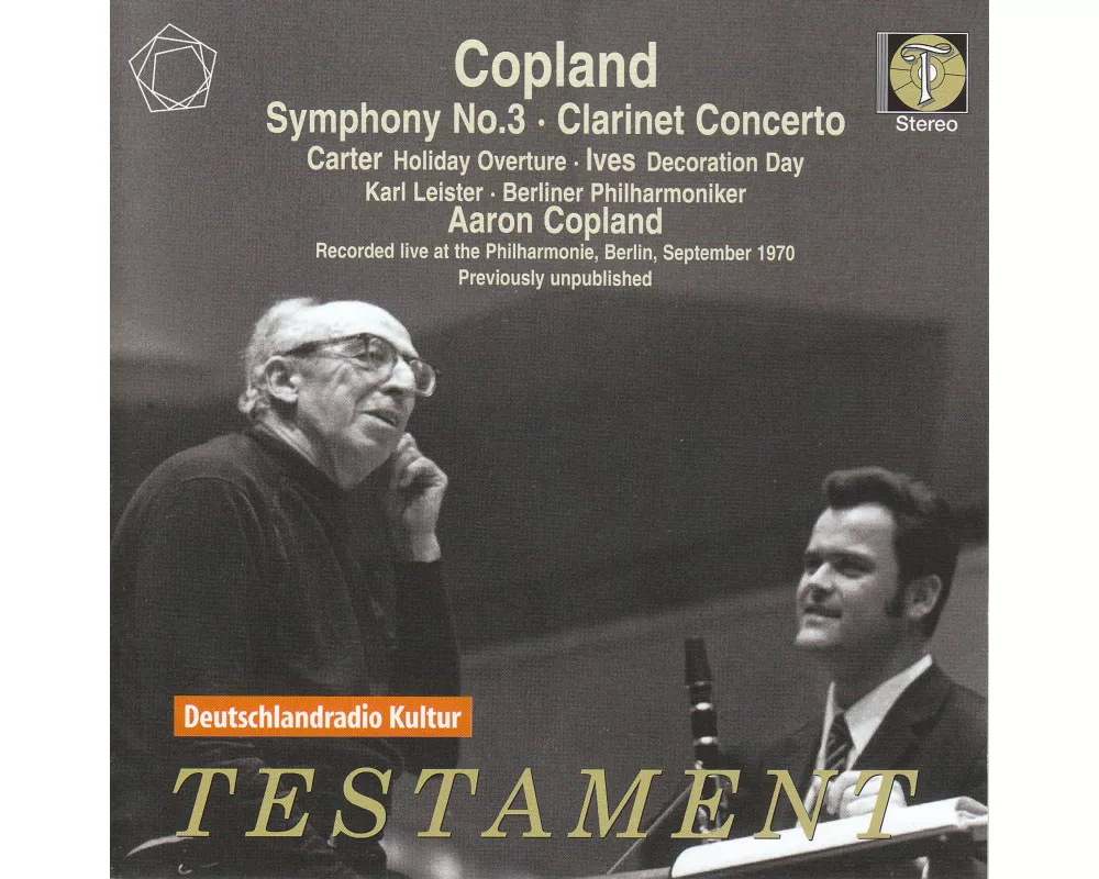 Aaron Copland dirigiert