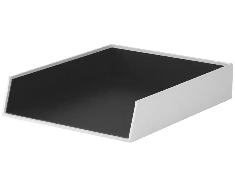 Rössler Ablagekorb S.O.H.O. A4 Weiss/Schwarz