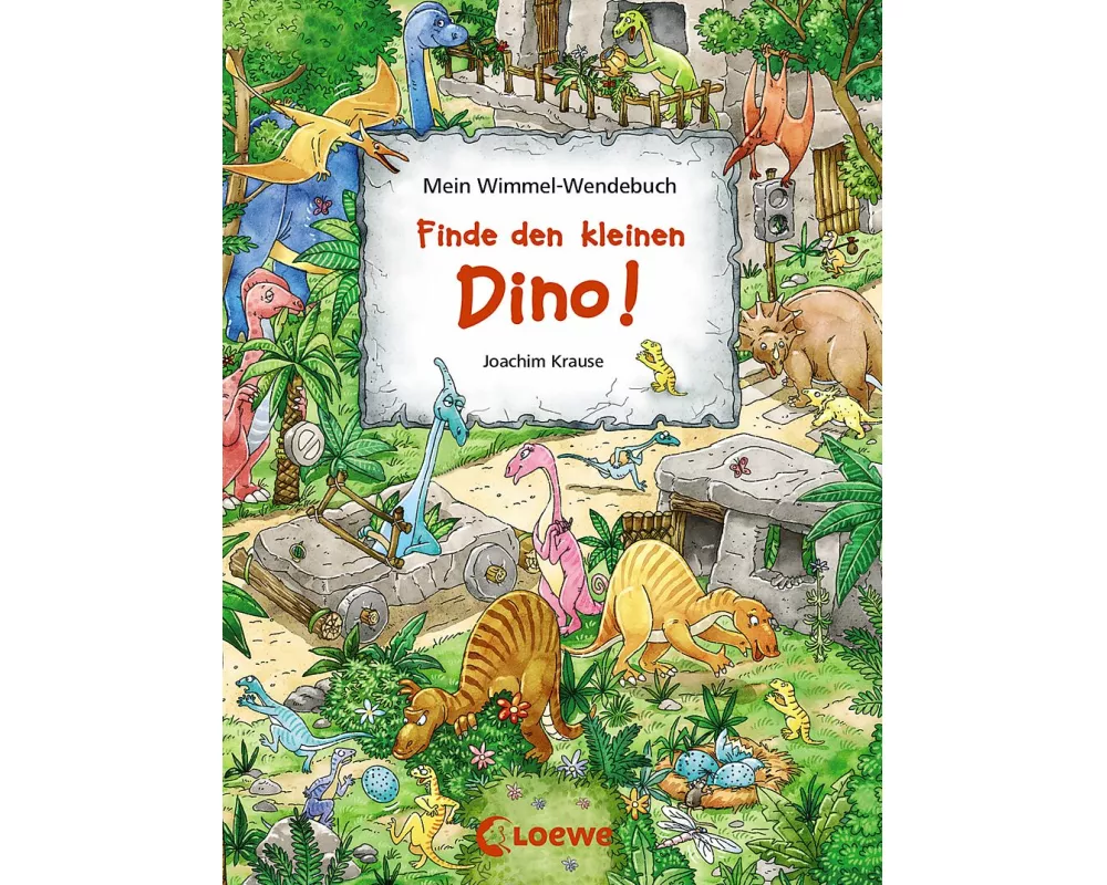 Mein Wimmel-Wendebuch - Finde den kleinen Dino! / Finde das blaue Auto!