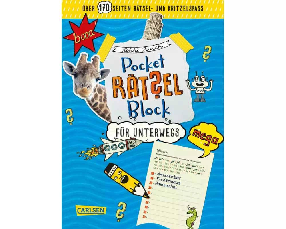 Pocket-Rätsel-Block: Rätsel für unterwegs
