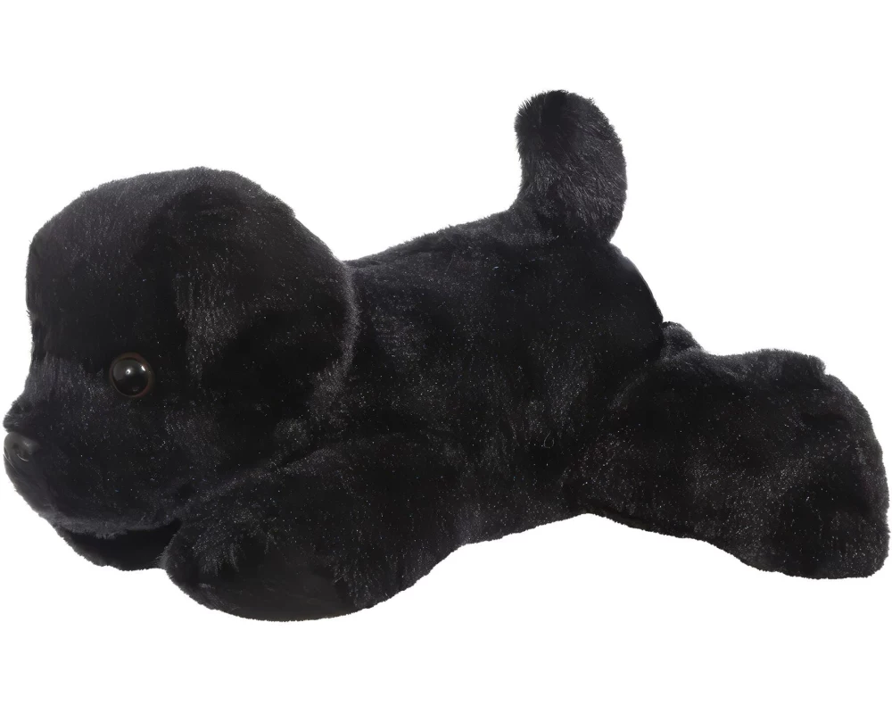 AURORA Plüsch Mini Flopsies Blackie Black Labrador 20 cm