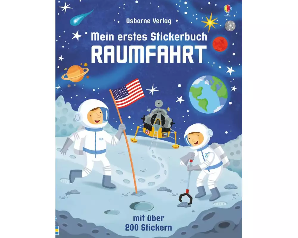 Mein erstes Stickerbuch: Raumfahrt