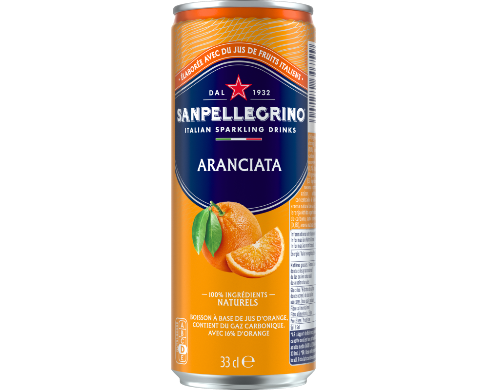 SAN PELLEGRINO Aranciata 12487076 33 cl, 6 Stk.