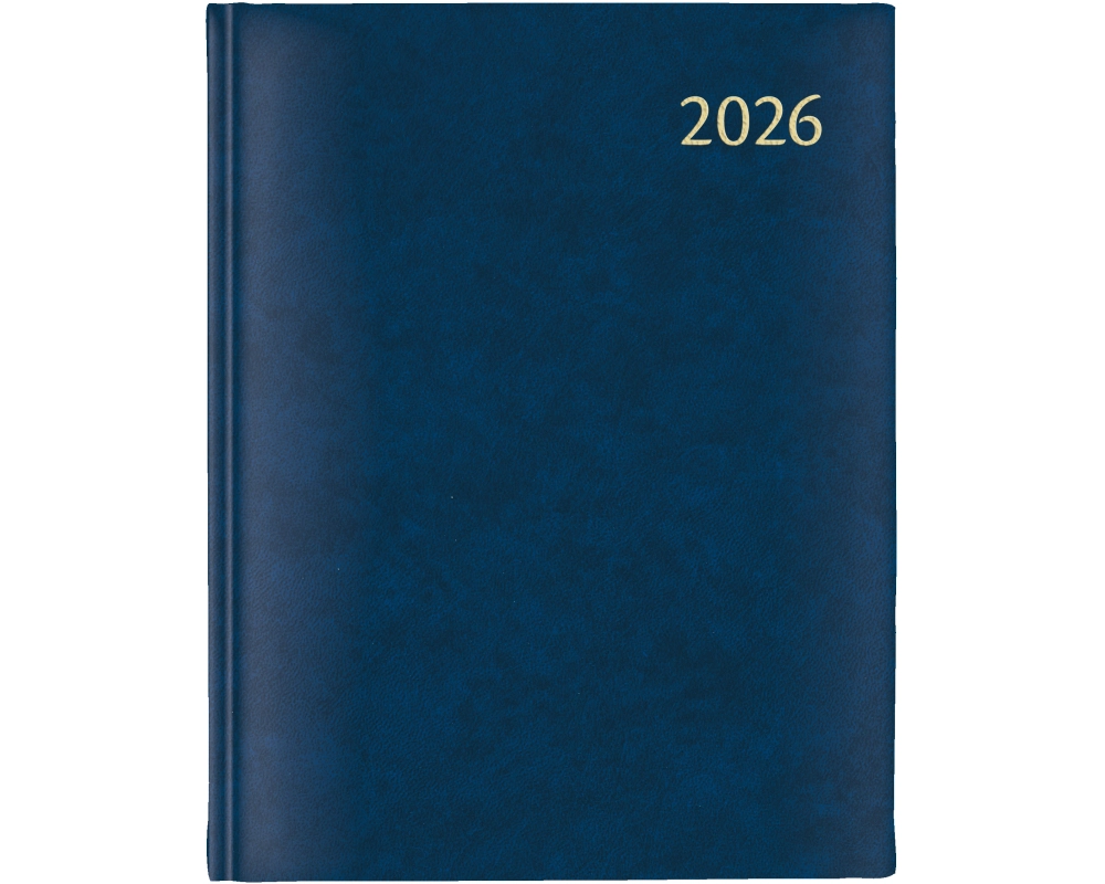 AURORA Agenda Florence Largo 2026 3115B 1T/1S blau ML 16.5x21cm