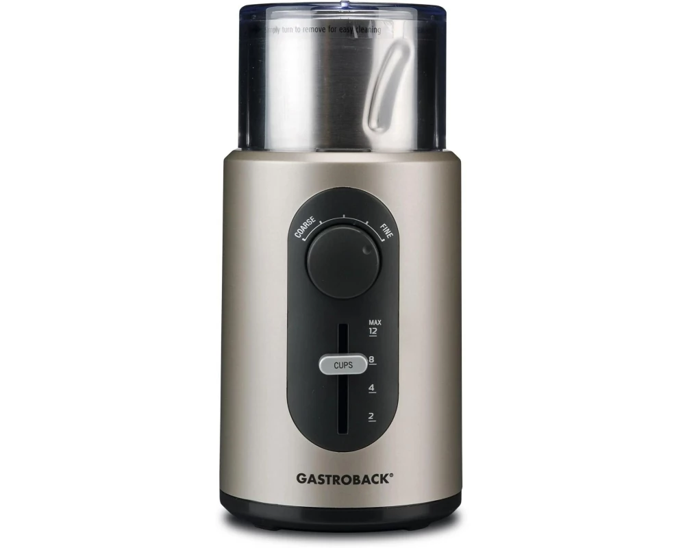 Gastroback Kaffeemühle Basic Schwarz