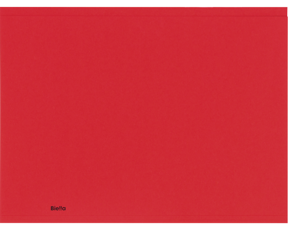 BIELLA Vertikalmappe Recycolor 25342745U 32x23,3/24,3cm, rot 100 St.