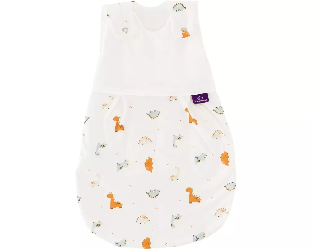 Träumeland Baby-Ganzjahresschlafsack Dinolino Grösse 56/62