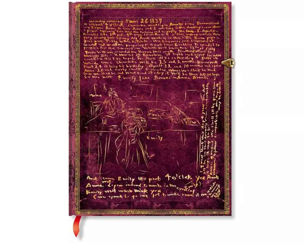 Paperblanks Notizbuch Ultra Die Brontë-Geschwister, Blanko