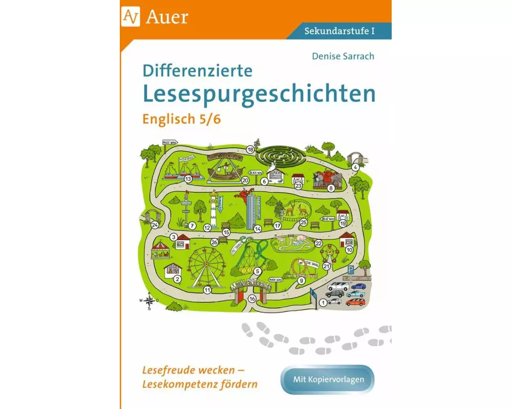 Differenzierte Lesespurgeschichten Englisch 5-6