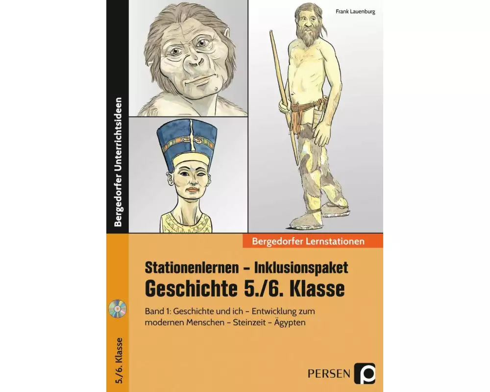 Stationenlernen Geschichte 5/6 Band 1 - inklusiv