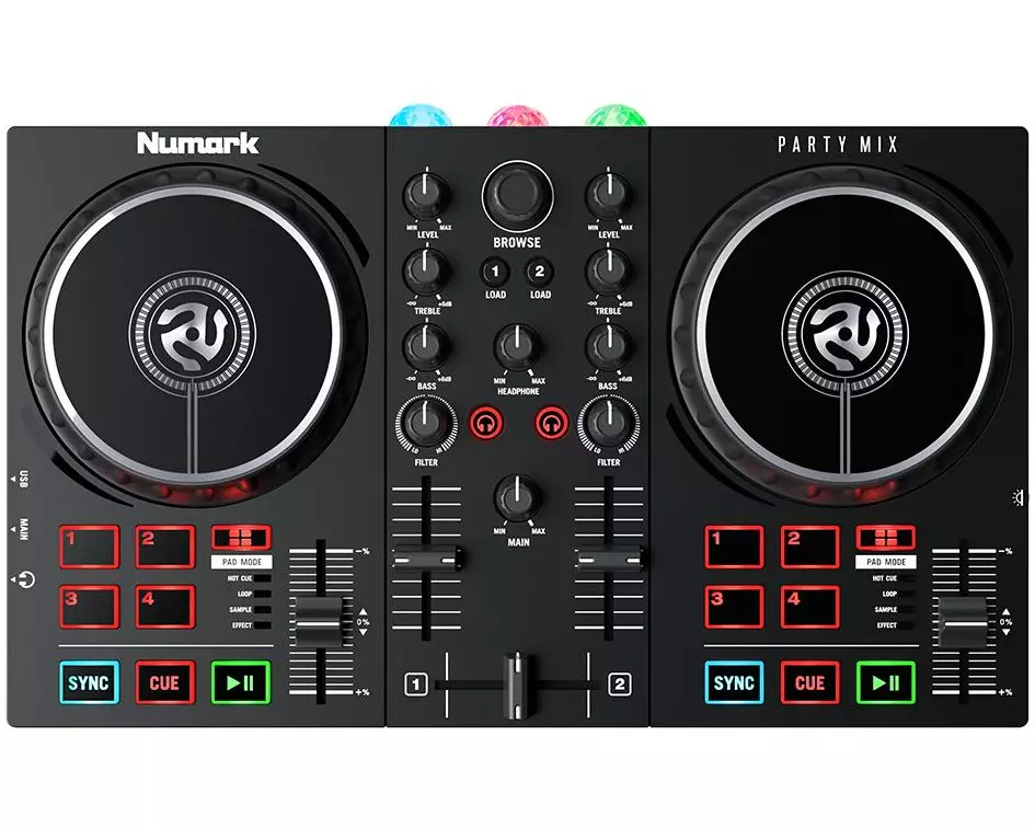 Numark DJ-Controller Numark Party Mix MKII