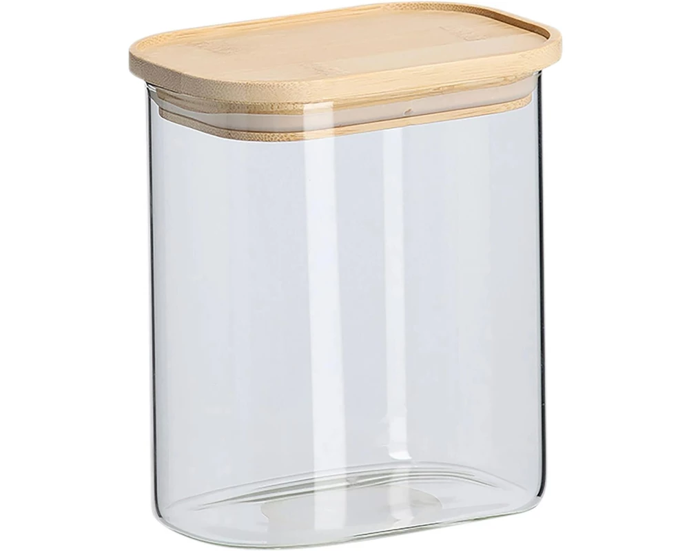 Zeller Present Vorratsdose Bambusdeckel 1 l