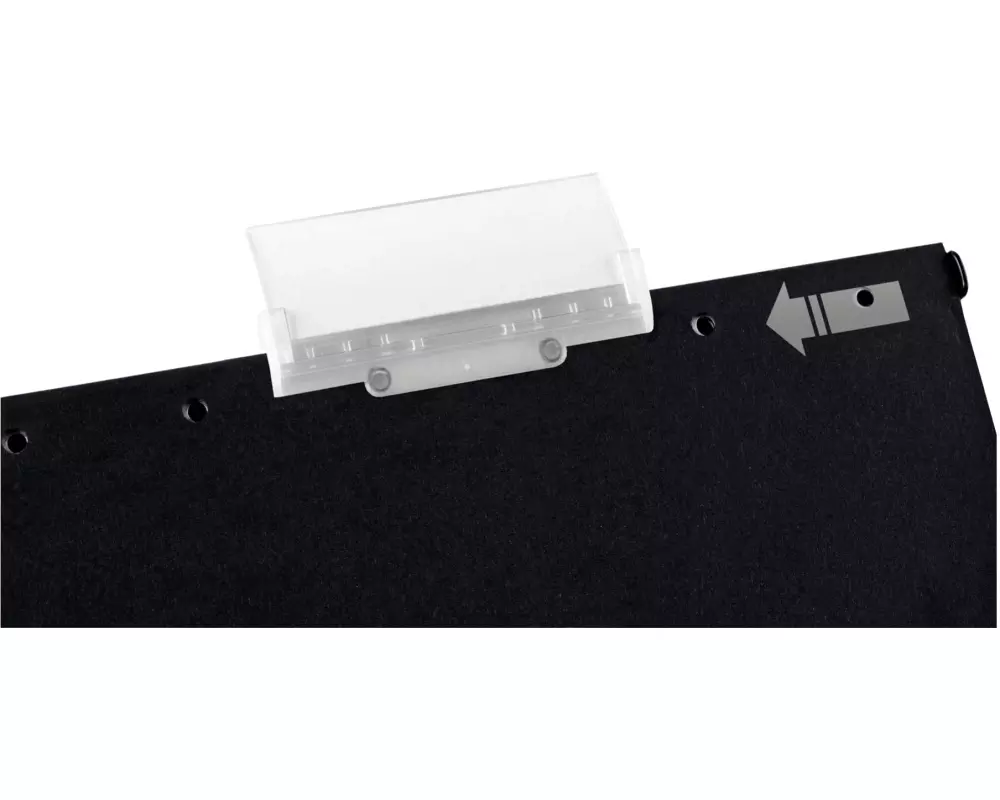Leitz Hängeregister Alpha Active Schwarz, 5 Stück