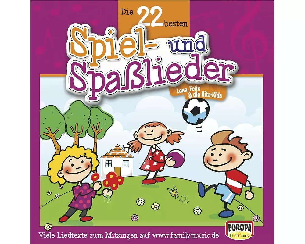 Die 22 besten Spiel- & Spaálieder