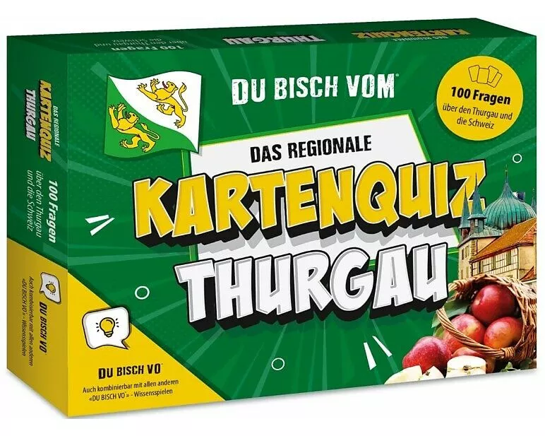 DU BISCH VOM Thurgau Quiz - Das Kartenspiel