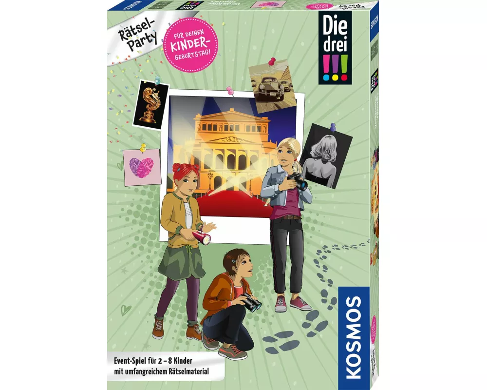 Die drei !!! Rätsel-Party