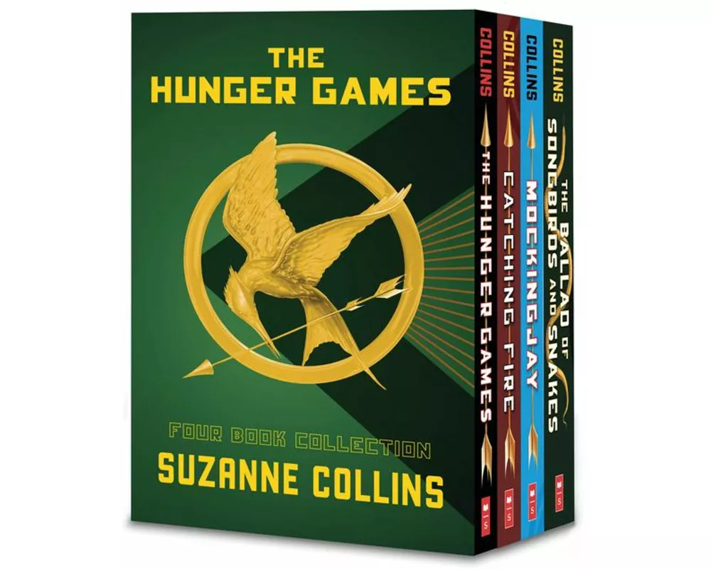 Hunger Games 4-Book Paperback Box Set (the Hunger Games, Catching Fire, Mockingjay, the Ballad of Songbirds and Snakes)