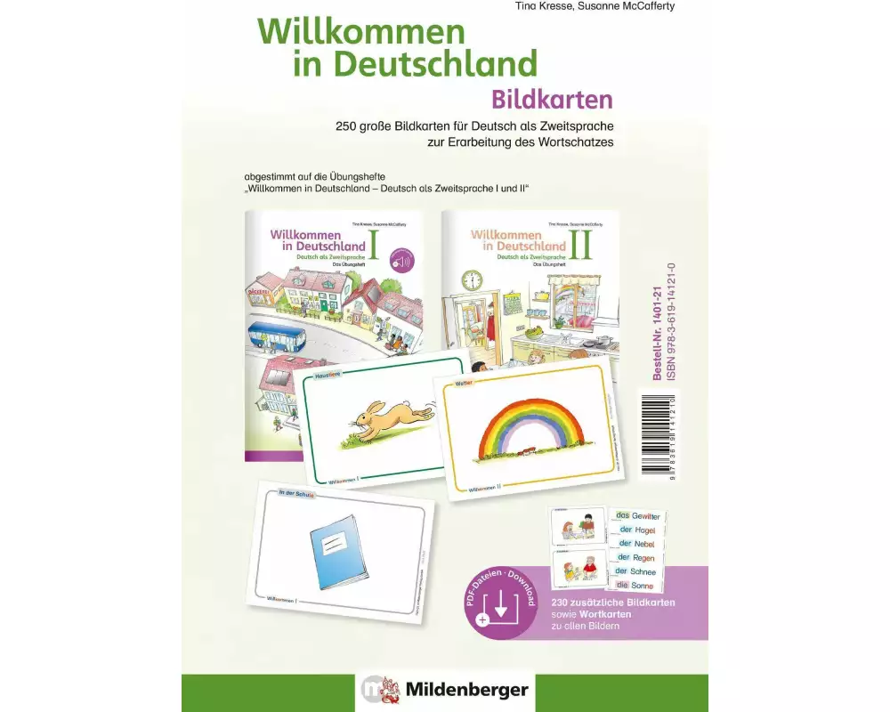 Willkommen in Deutschland - Bildkarten