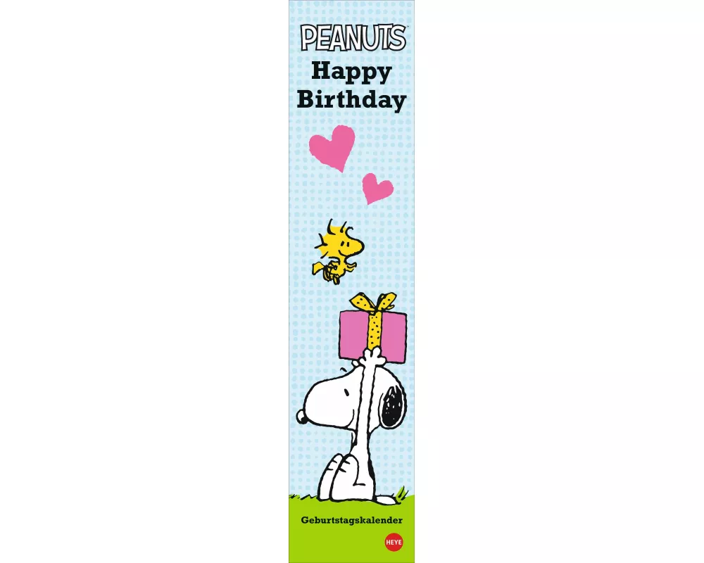 Peanuts Geburtstagskalender Langplaner