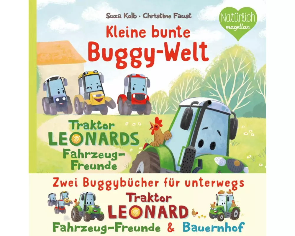 Kleine bunte Buggy-Welt - Traktor Leonards Fahrzeug-Freunde & Traktor Leonards Bauernhof