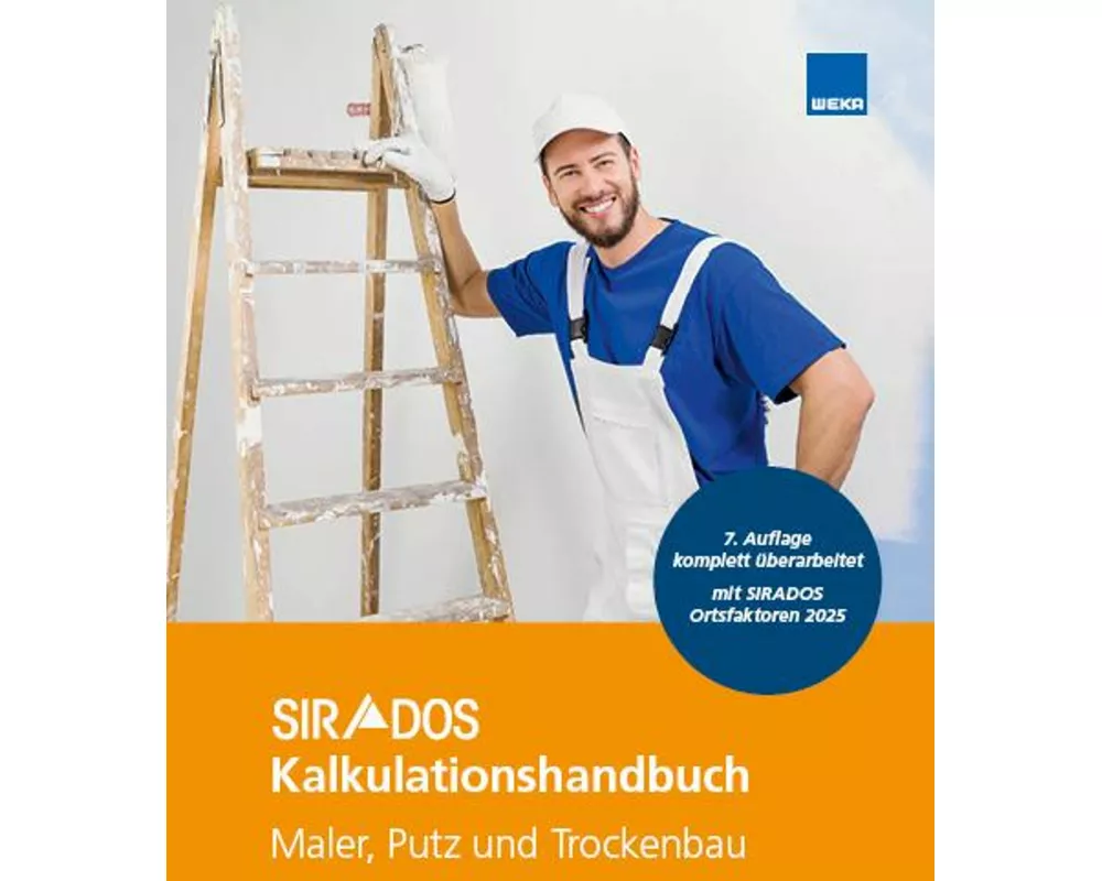 SIRADOS Kalkulationshandbuch Maler, Putz und Trockenbau
