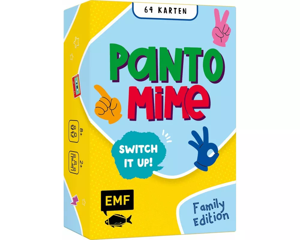 Kartenspiel: Pantomime – Switch it up! – Family Edition