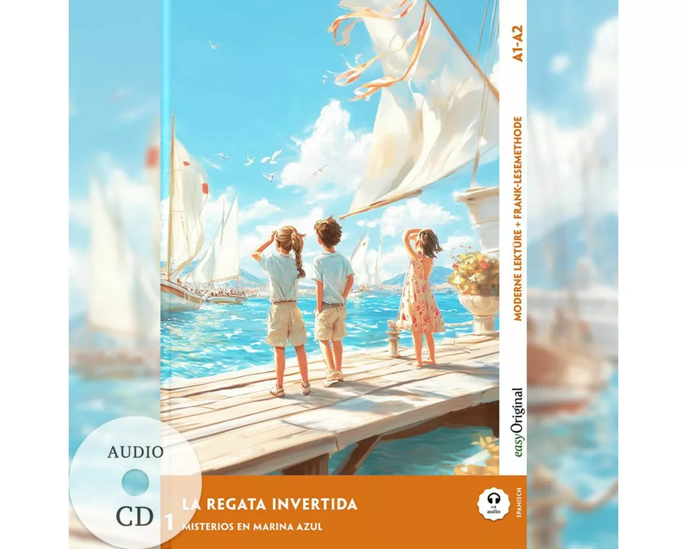 La Regata Invertida - Spanische Krimi-Lektüre A1-A2 (+ Audio-CD)