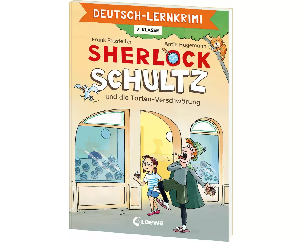 Deutsch-Lernkrimi - Sherlock Schultz und die Torten-Verschwörung