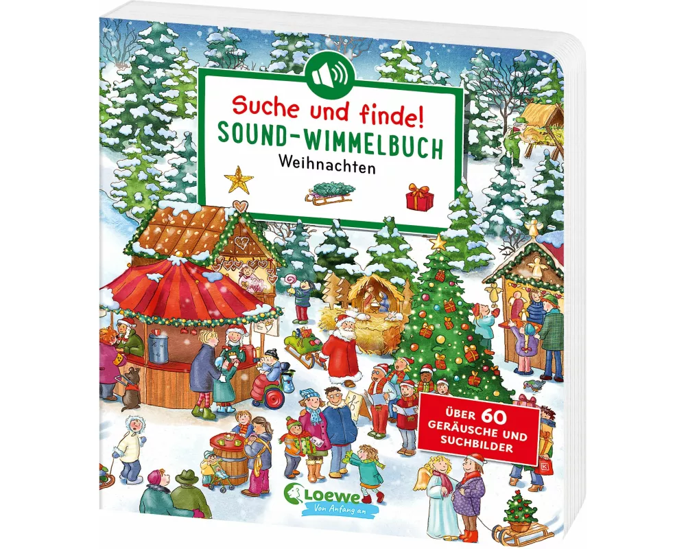 Suche und finde! Sound-Wimmelbuch - Weihnachten