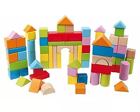 Hape - Wunderbare Holzbausteine - 101 Teile