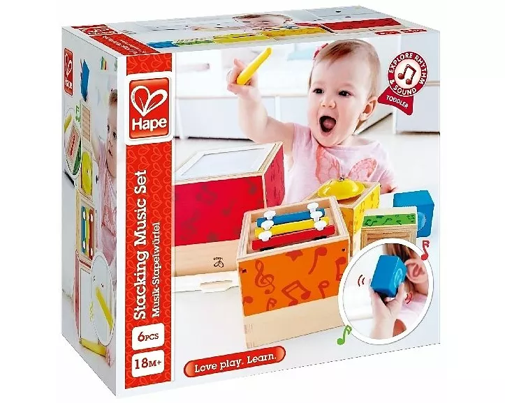 Hape - Musik-Stapelwürfel