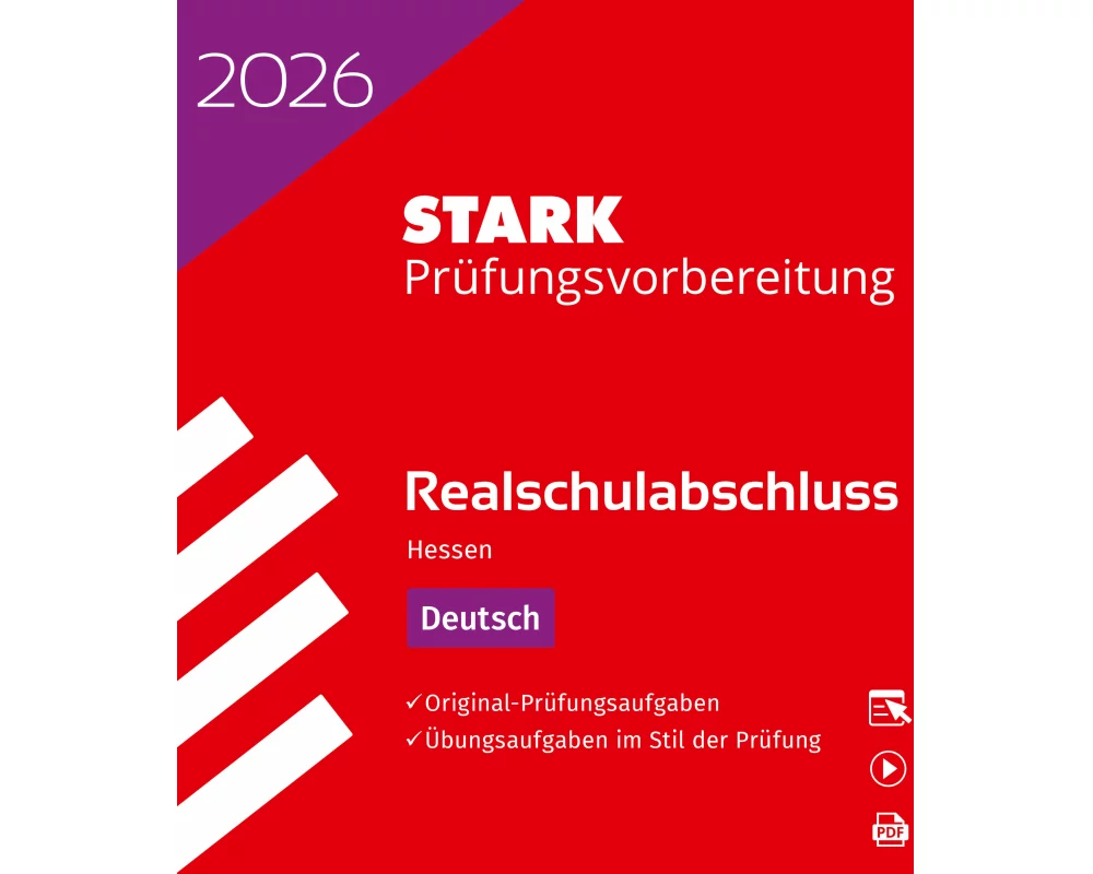 STARK Deutsch - Realschulabschluss 2026 Hessen - Prüfungsvorbereitung