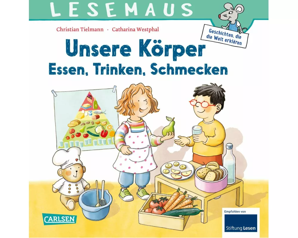 LESEMAUS 180: Unsere Körper – Essen, Trinken, Schmecken