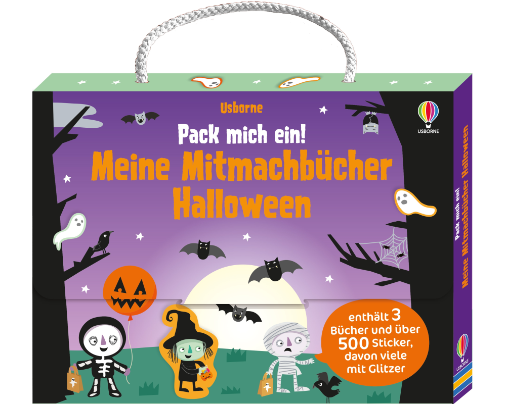 Pack mich ein! Meine Mitmachbücher: Halloween
