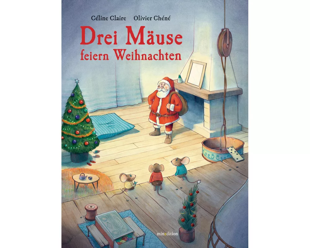 Drei Mäuse feiern Weihnachten