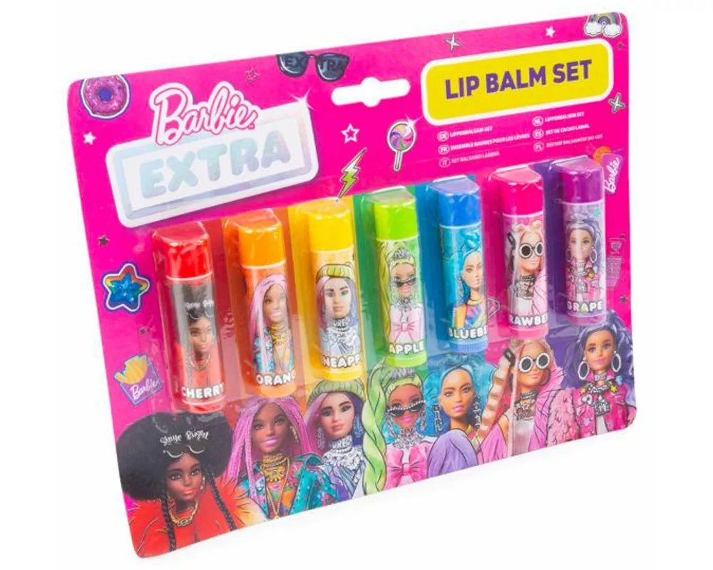 Barbie Extra 7er Set Lippenbalsam