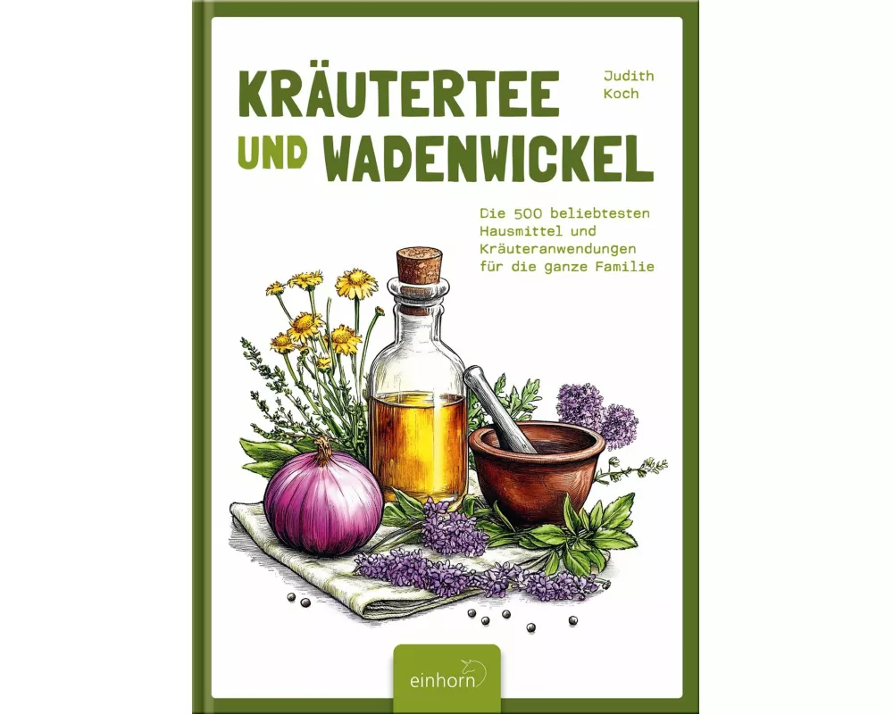 Kräutertee und Wadenwickel