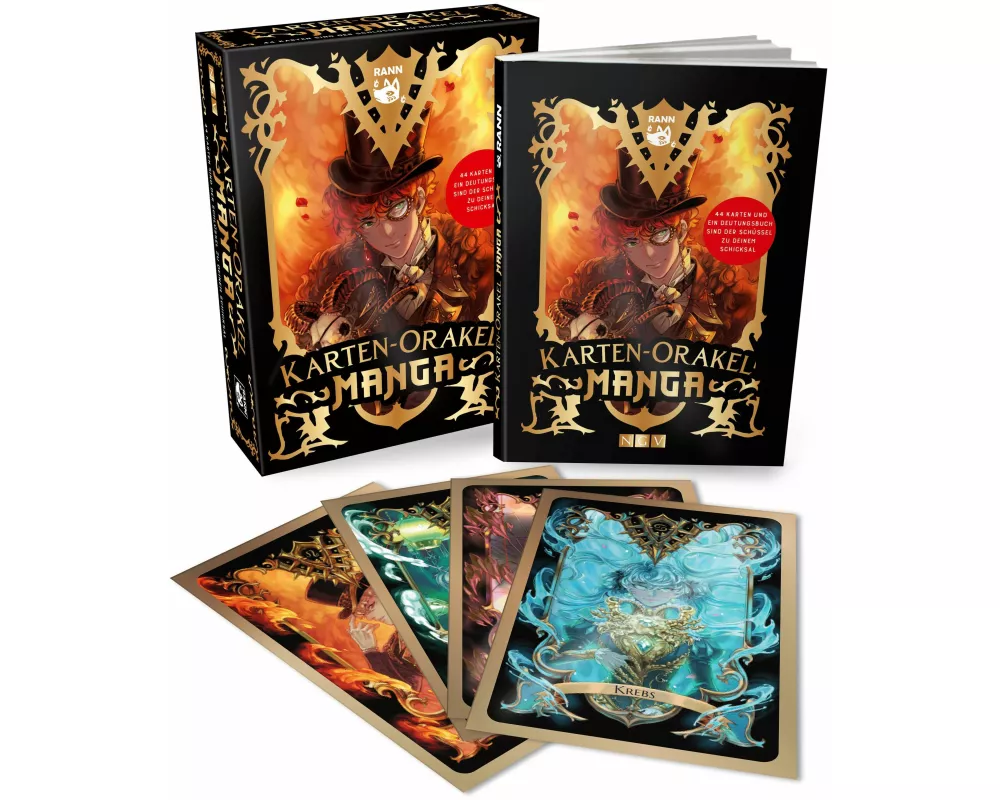 Karten-Orakel Manga I 44 Karten sind der Schlüssel zu deinem Schicksal