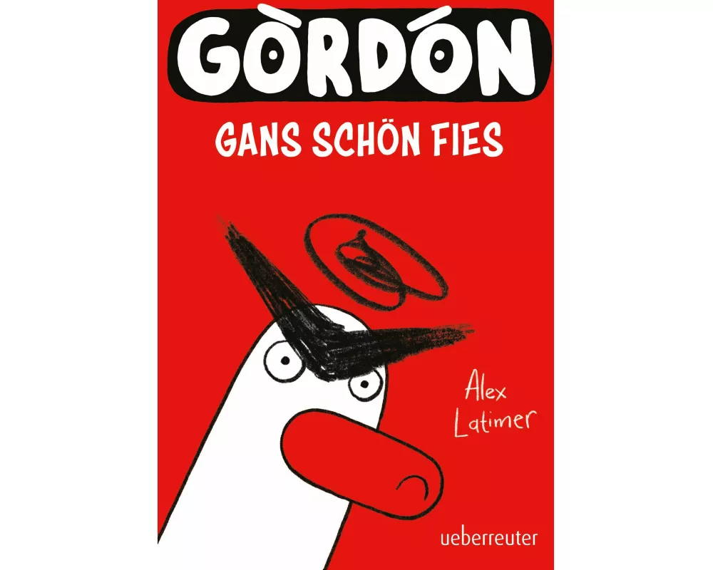 Gordon - Gans schön fies: Comicroman mit plakativem, sehr humorvollem Illustrationsstil