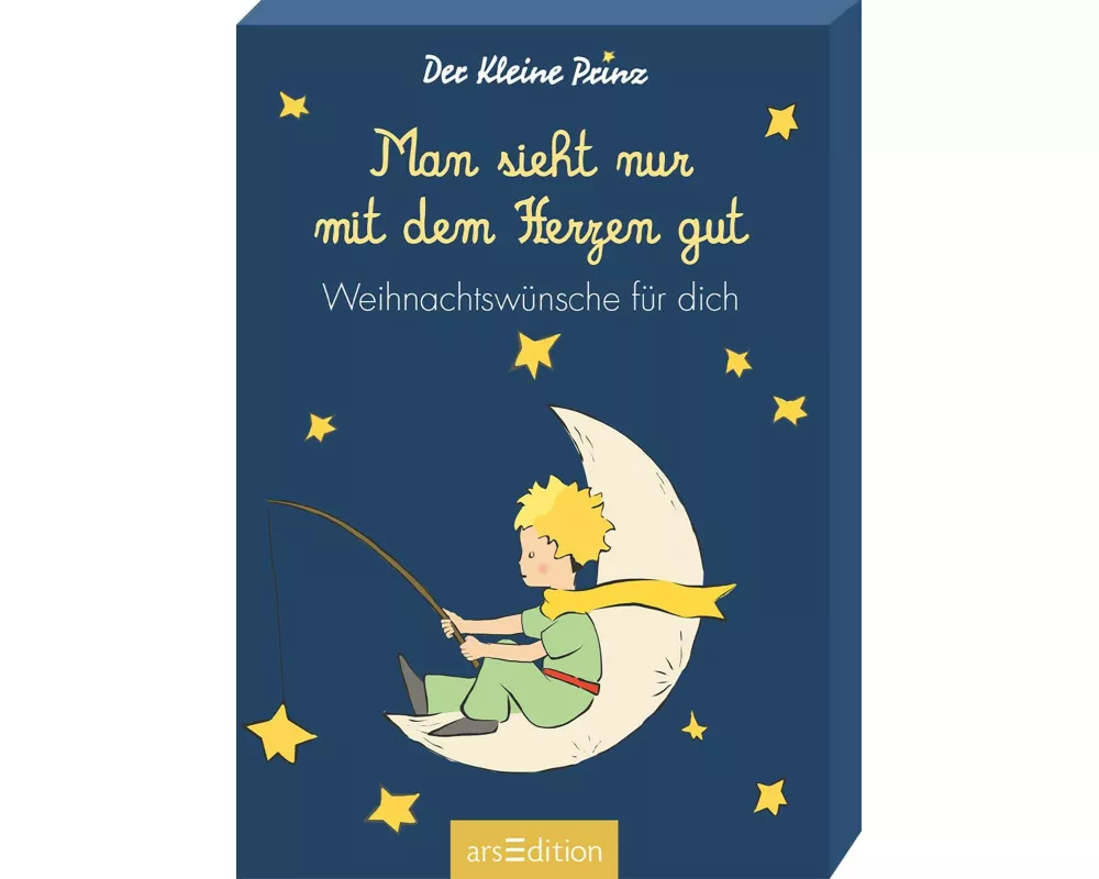 Man sieht nur mit dem Herzen gut. Weihnachtswünsche für dich